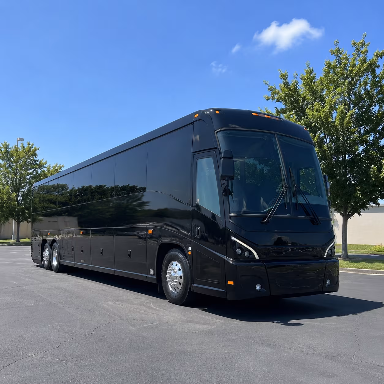 commuter shuttle buses around the i 81 construction zone