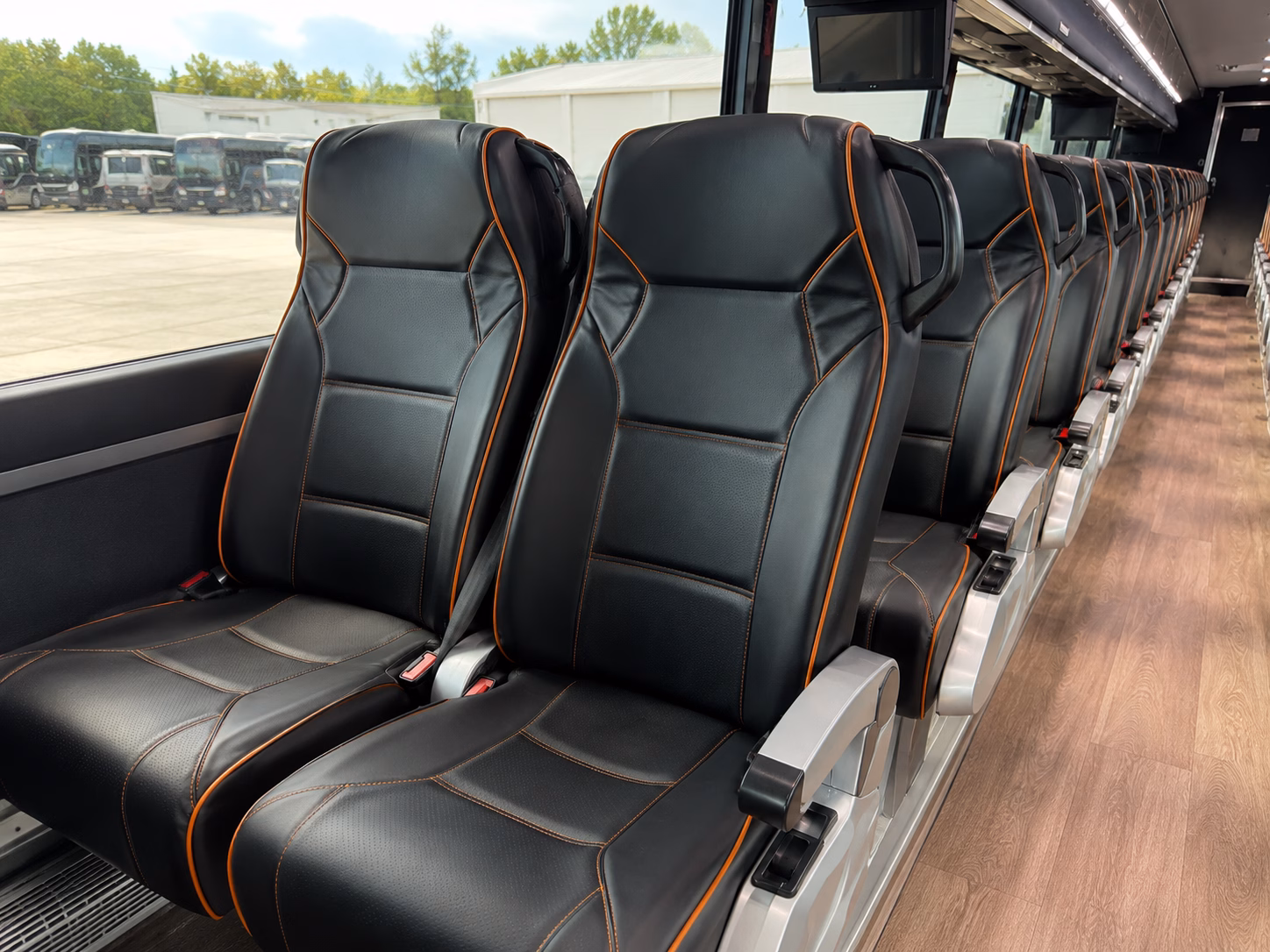 syracuse charter bus interior